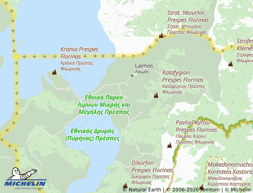 Carte MICHELIN Platy - ViaMichelin