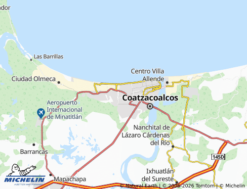 Mapa MICHELIN Emiliano Zapata - ViaMichelin