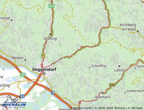 MICHELIN Hackermühle map - ViaMichelin