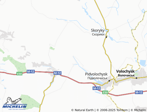 MICHELIN Korshylivka map - ViaMichelin