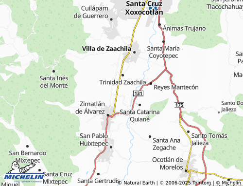 MICHELIN-Landkarte La Ciénega - ViaMichelin