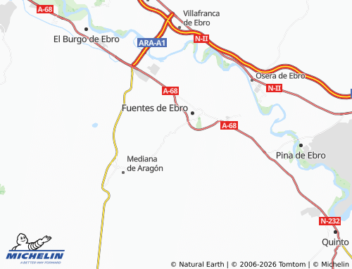 Mapa MICHELIN Rodén - ViaMichelin