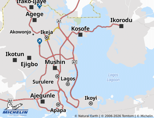 MICHELIN-Landkarte Oworonshoki - ViaMichelin