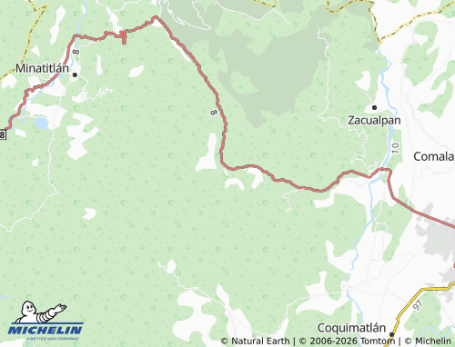 Mapa MICHELIN El Mixcoate - ViaMichelin