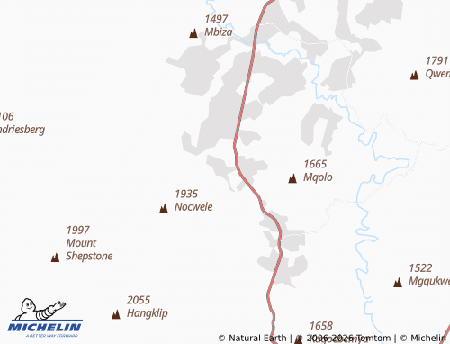 MICHELIN-Landkarte Ntshinindeni - ViaMichelin