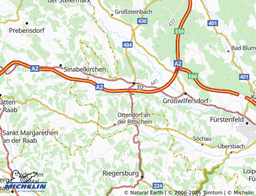 MICHELIN Kleegraben map - ViaMichelin