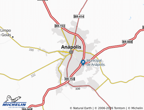 Mapa MICHELIN Vila Goiás - ViaMichelin
