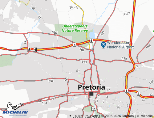 Mapa MICHELIN Tileba - ViaMichelin