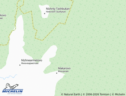 MICHELIN-Landkarte Sargayevo - ViaMichelin