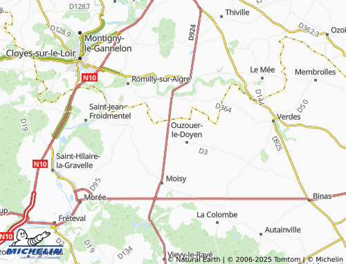 Carte MICHELIN Héauville - ViaMichelin