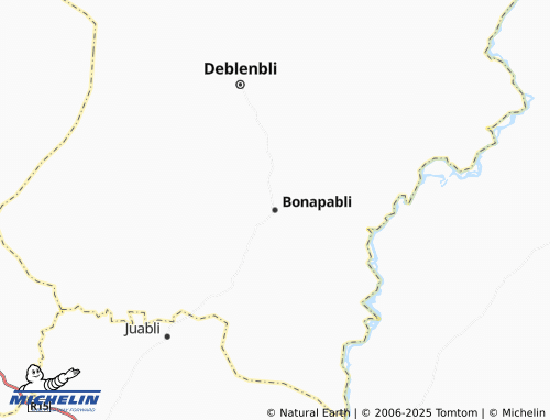 MICHELIN Bonapabli map - ViaMichelin
