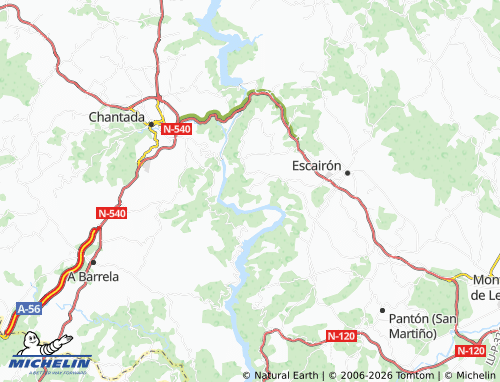 MICHELIN-Landkarte Mourelos - ViaMichelin