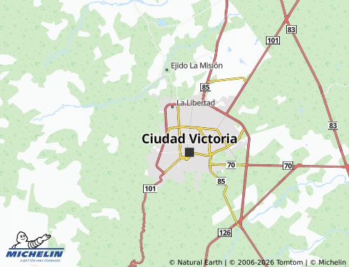 Kaart MICHELIN Cumbres - ViaMichelin