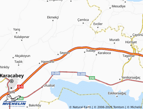 Mappa MICHELIN Canbaz - ViaMichelin