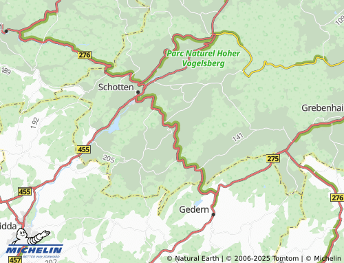 MICHELIN Eschenrod map - ViaMichelin