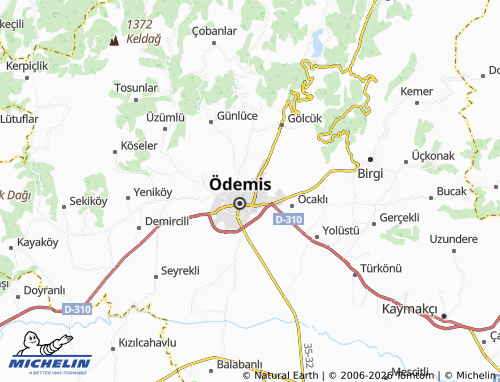 MICHELIN Anafartalar map - ViaMichelin
