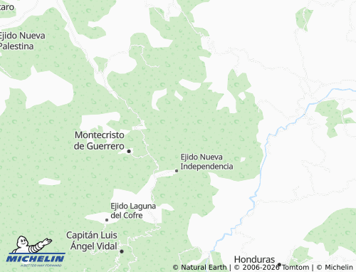 MICHELIN Ejido Plan de Ayutla map - ViaMichelin