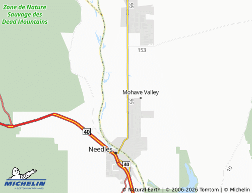 Mappa MICHELIN Willow Valley - ViaMichelin