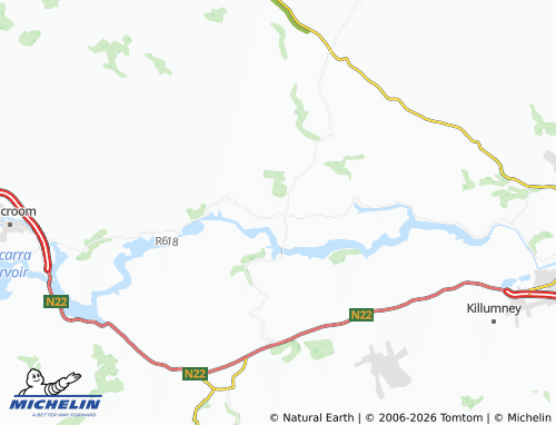Kaart MICHELIN Coachford - ViaMichelin