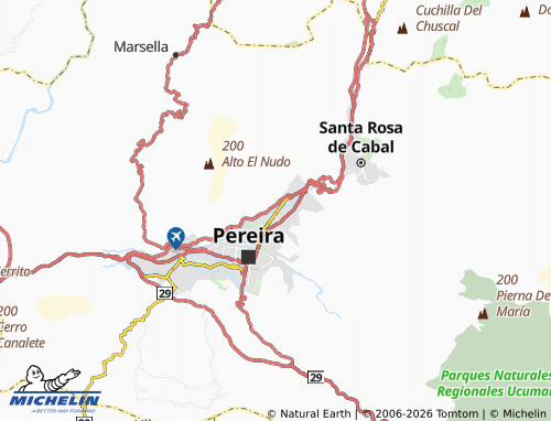 Carte MICHELIN Félix Montoya - ViaMichelin