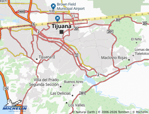 Mapa MICHELIN 18 de Marzo - ViaMichelin