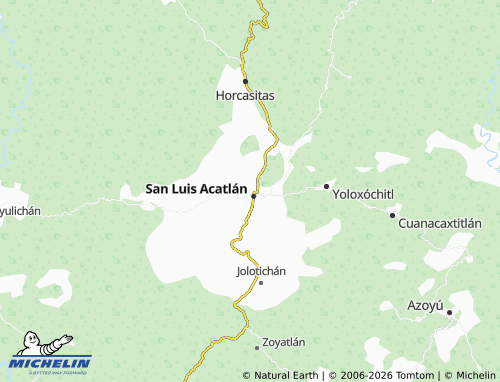Kaart MICHELIN San Isidro - ViaMichelin