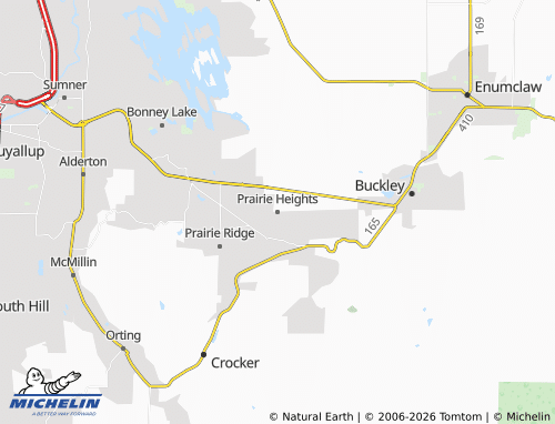 Mappa MICHELIN Prairie Heights - ViaMichelin