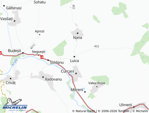 MICHELIN Luica map - ViaMichelin