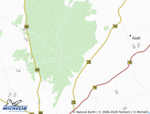 MICHELIN Kaarma map - ViaMichelin