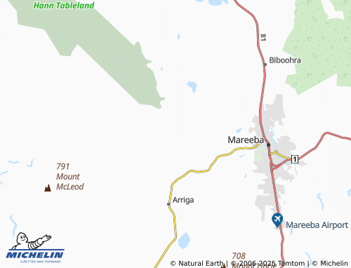 MICHELIN Paddys Green map - ViaMichelin