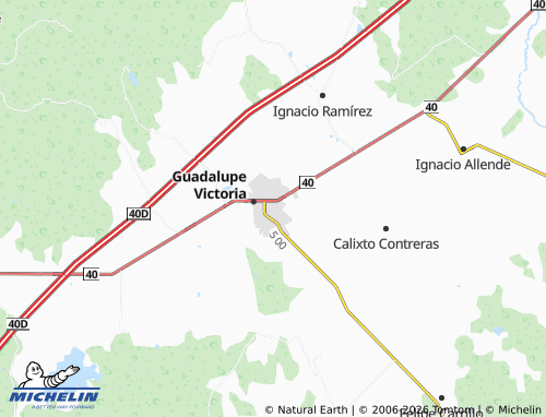 Kaart MICHELIN Infonavit - ViaMichelin
