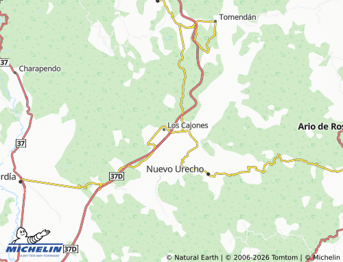 MICHELIN El Tejabán map - ViaMichelin