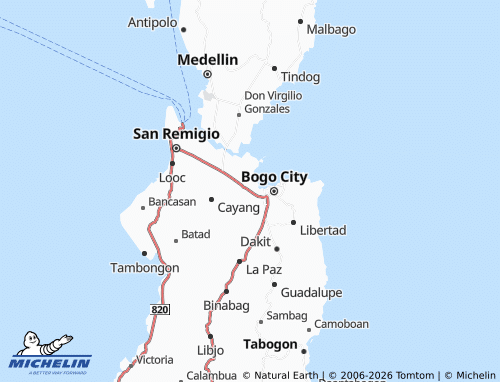 MICHELIN Taytayan map - ViaMichelin
