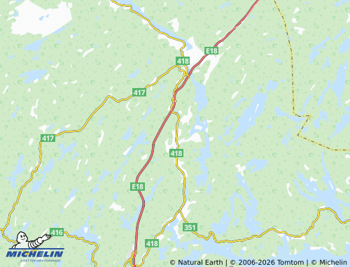 MICHELIN Fiane map - ViaMichelin
