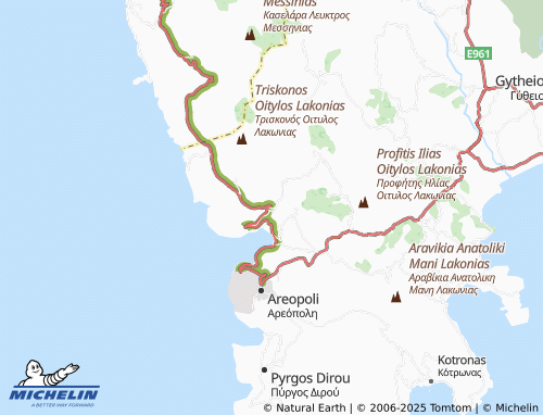 MICHELIN Oitylo map - ViaMichelin