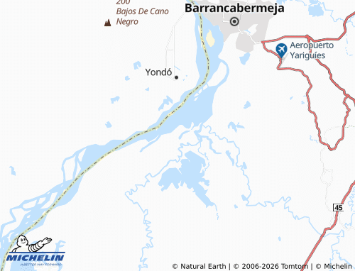 MICHELIN La Colorada map - ViaMichelin