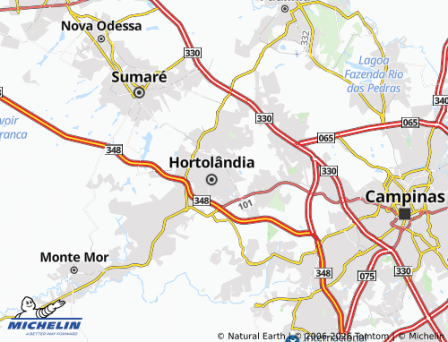 Mapa MICHELIN Parque dos Pinheiros - ViaMichelin