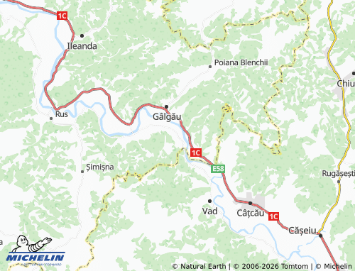 MICHELIN Dobrocina map - ViaMichelin
