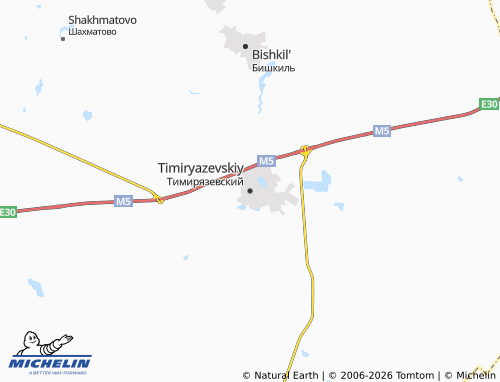 MICHELIN-Landkarte Timiryazevskiy - ViaMichelin
