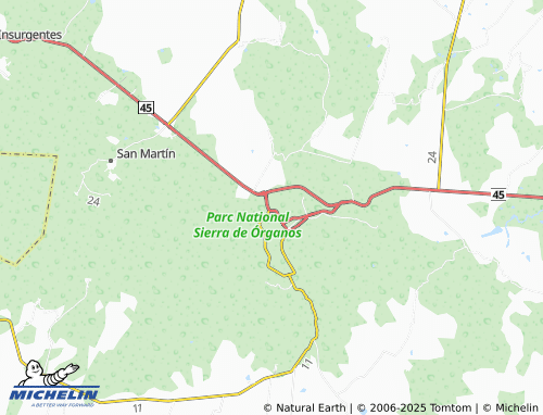 MICHELIN La Loma Colorada map - ViaMichelin