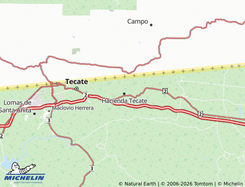 MICHELIN Las Misiones map - ViaMichelin