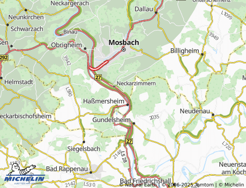 Carte MICHELIN Steinbach - ViaMichelin