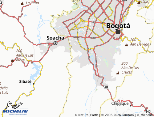 Carte MICHELIN Nueva Esperanza - ViaMichelin