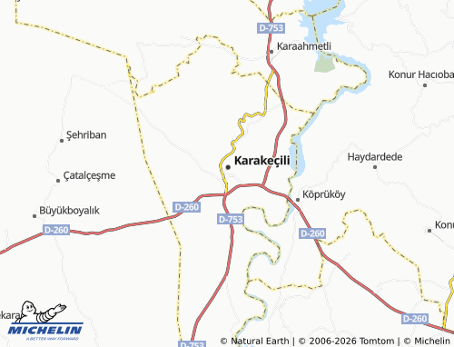 MICHELIN Zafer map - ViaMichelin