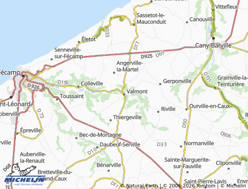 Mapa MICHELIN Valmont - ViaMichelin