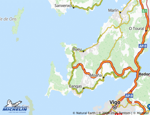 Mappa MICHELIN Bón - ViaMichelin
