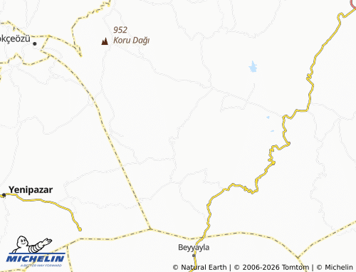 MICHELIN Kürnüç map - ViaMichelin