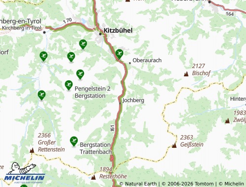 Mappa MICHELIN Hütte - ViaMichelin