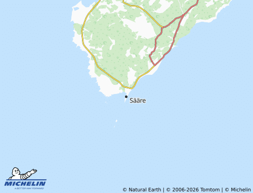 MICHELIN Sääre map - ViaMichelin