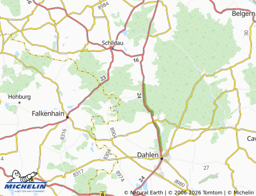 MICHELIN Ochsensaal map - ViaMichelin